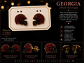 Georgia Stud Helmet Earrings