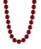 Acrylic & CCB Ball Necklace