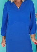 Sky Blue Casual Dress
