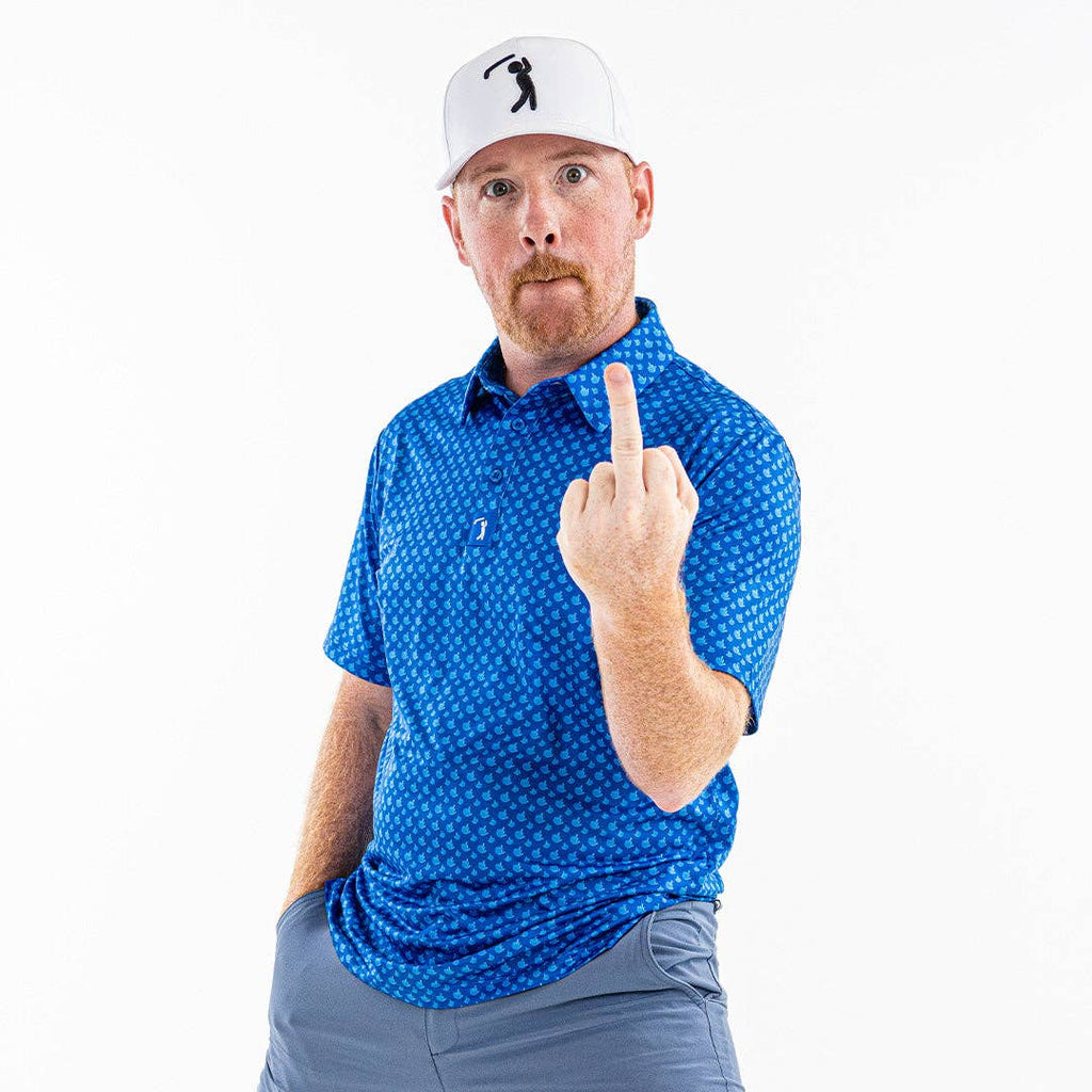 Birdie Finger - Blue Jay - Polo