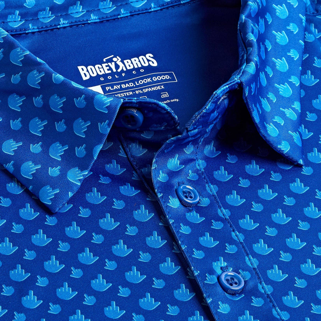 Birdie Finger - Blue Jay - Polo