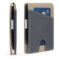 Men's Slim Bifold   Wallet with Money Clip