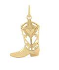 Western Boot Charm