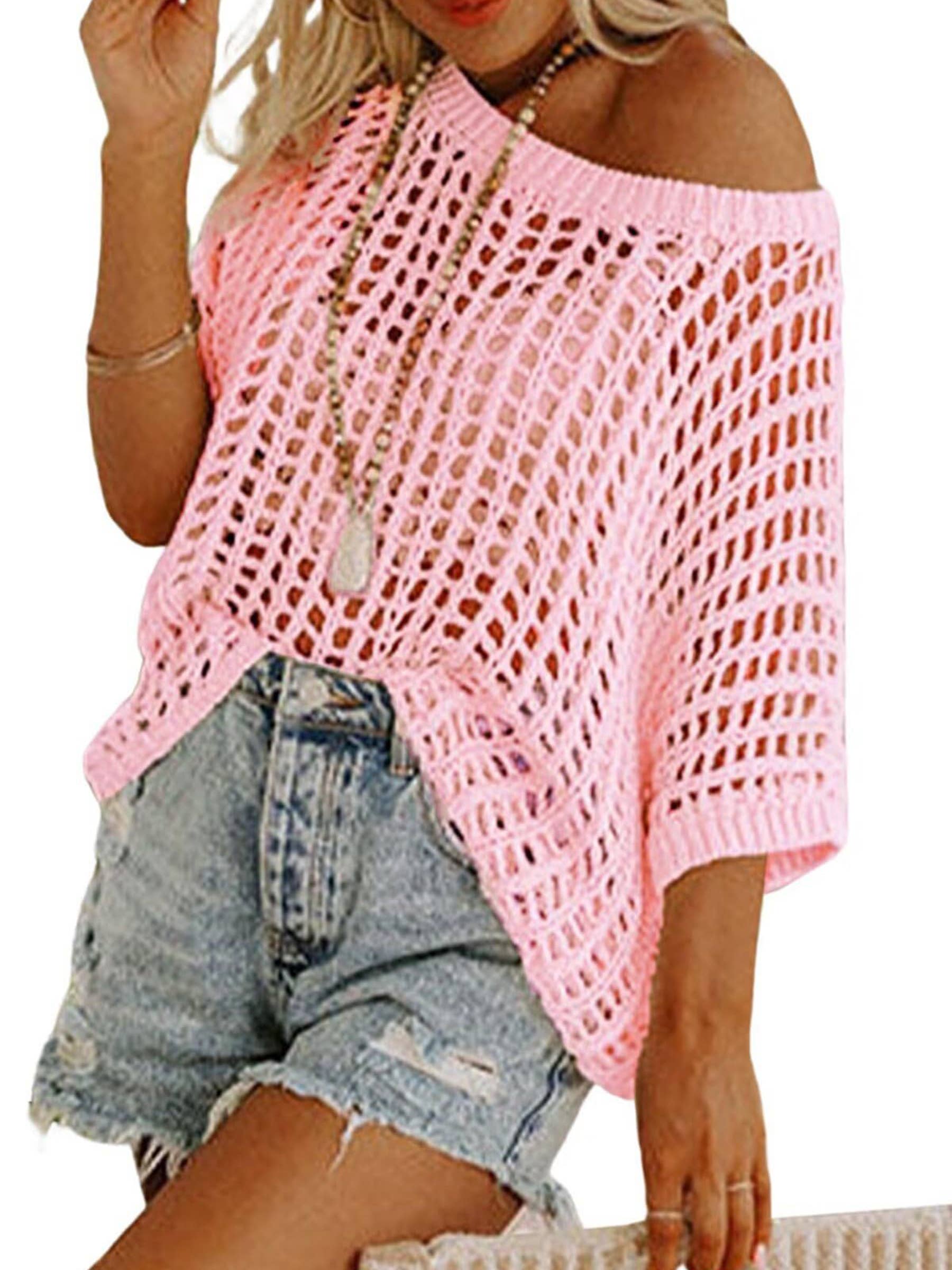 Hollow Top Beach Cover Up