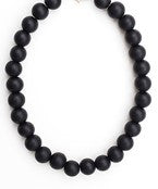 Colored Wooden Ball Necklace