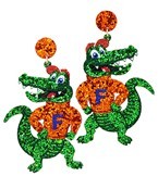 Gators Glitter Earrings