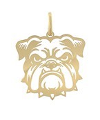 GAMEDAY Filigree Bulldog Charm