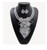 Silver Leaf Necklace
