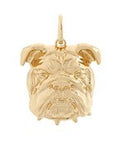 Bulldog 3d Metal Charm